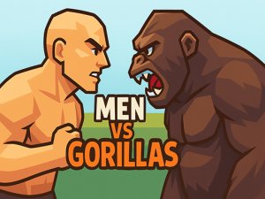 Men Vs Gorillas Online Game