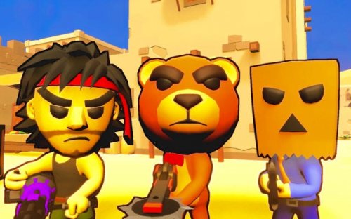 Brawl Bros Squad - 3D Multiplayer Precision Fighter