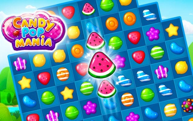 Candy Pop Mania - Sweet Match Puzzle Game