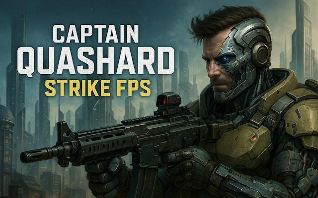 Captain Quashard Strike: Futuristic Adventure Game