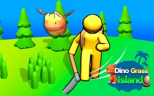 Dino Grass Island: Egg Hunt Adventure