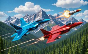 Falcon Dogfight - Jet Fighter Simulator Online Game