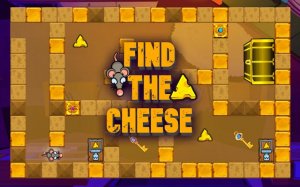 Find the Cheese Adventure: Mouse Maze Puzzle Online Puzzle Game