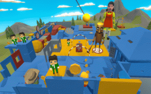 Voxel Survival Challenge Arcade
