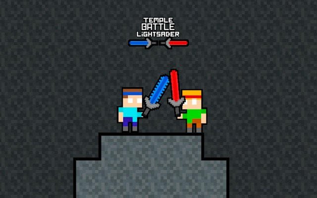 Temple Battle Glow Duel - 2 Player Fun Game