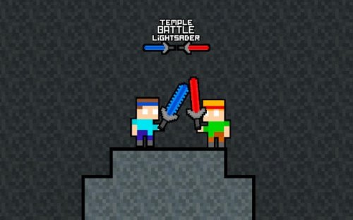 Temple Battle Glow Duel - 2 Player Fun Game