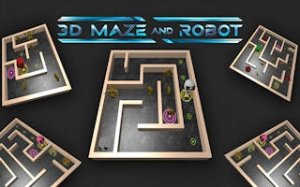 Robot Maze Puzzle Challenge