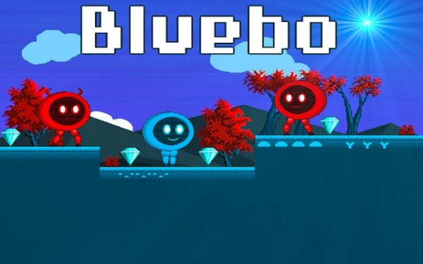 Bluebo Gem Quest Platformer