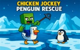 Chicken Jockey: Penguin Rescue - Arctic Adventure Game