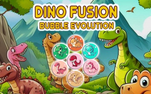 Dino Fusion: Prehistoric Bubble Evolution Game
