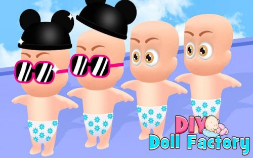 DIY Doll Factory - Creative Crafting Game