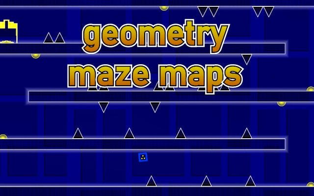 Geometry Maze Maps - Jump & Run Challenge
