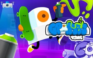 Graffiti Time: Street Art Skateboard Game Online Arcade Game