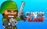 Gunfire Clash: 2D Multiplayer precision fighter