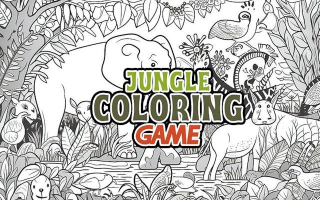Jungle Coloring Book: Relax & Color