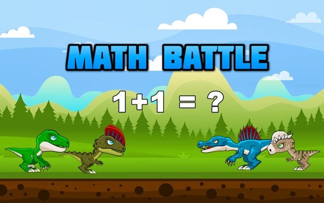 Math Battle: Dino Duel