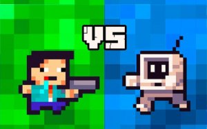 Noob Super Agent vs Robots: Family Puzzle Platformer