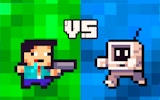 Noob Super Agent vs Robots: Family Puzzle Platformer