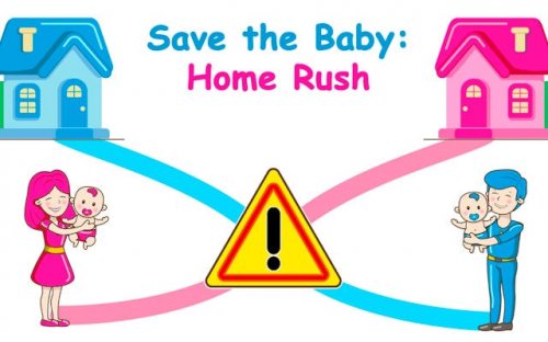 Save the Baby: Home Rush - Puzzle Drawing Game