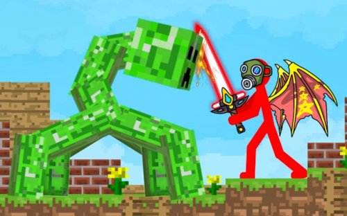 Stickman Mega Boss Battles: Epic Fighting Game