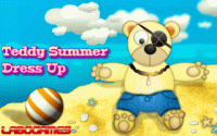 Teddy Summer Dress-up Game