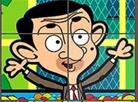 Mr Bean Rotate Puzzle Game Online