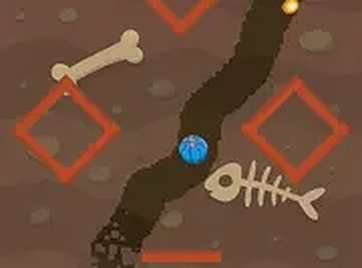 Dig and Dunk Puzzle Game
