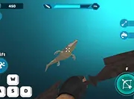 Underwater Spearfishing Arcade Game