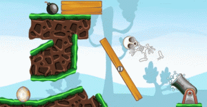 Skeleton Launcher 2 Online Puzzle Game - Physics Puzzle Game