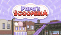 Papa's Scooperia Online Game