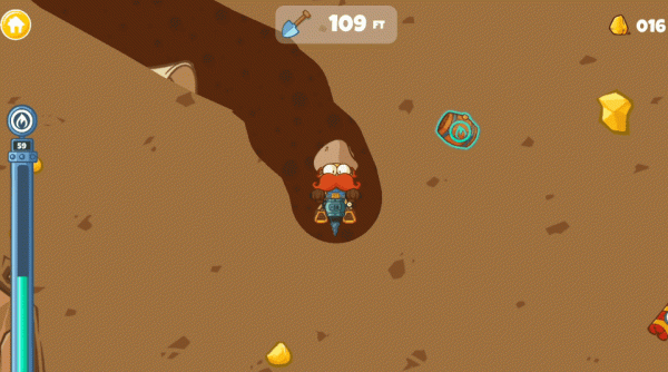 Diggy Gold Rush Mining Adventure