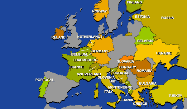 Snappy Maps: Europe Geography Puzzle