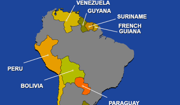 South America Geography Puzzle