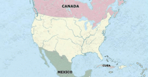 Guess Countries North America Online Puzzle Game - Geography Quiz