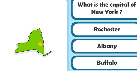 State Capitals Puzzle Game