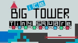 Big ICE Tower Tiny Square Platformer Game Online Arcade Game